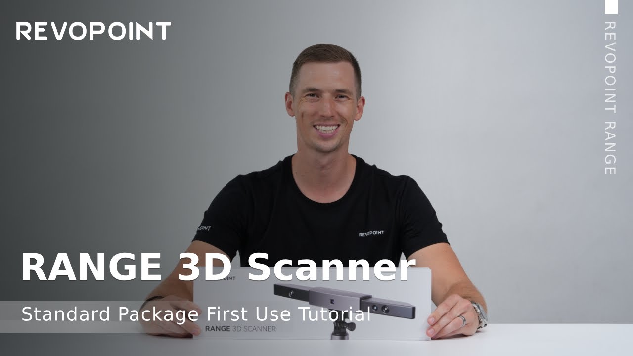 Revopoint RANGE 3D Scanner: Standard Package First Use Tutorial