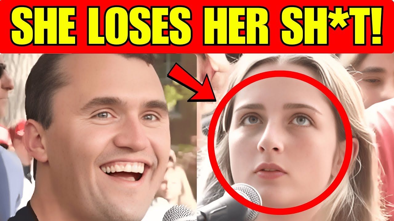SNARKY LIBERAL LOSES IT After Charlie Kirk Said This (hilarious)