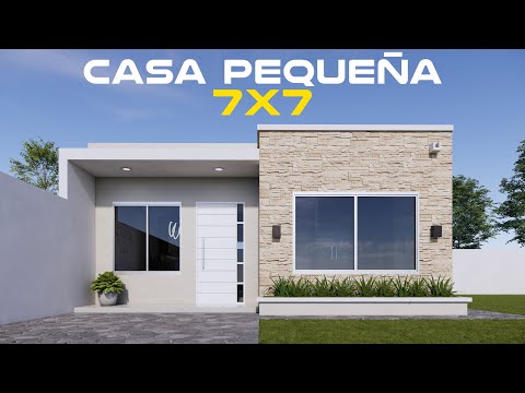 Unglaublich! Dieses 7x7m große Tiny House bietet ALLES auf nur 49m² 😱