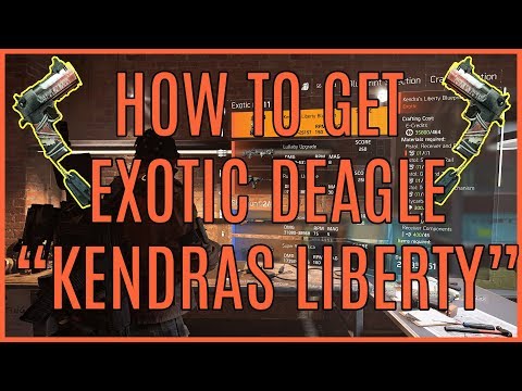 The Division 2 | How To Get The Exotic Deagle "Kendra's Liberty" Video