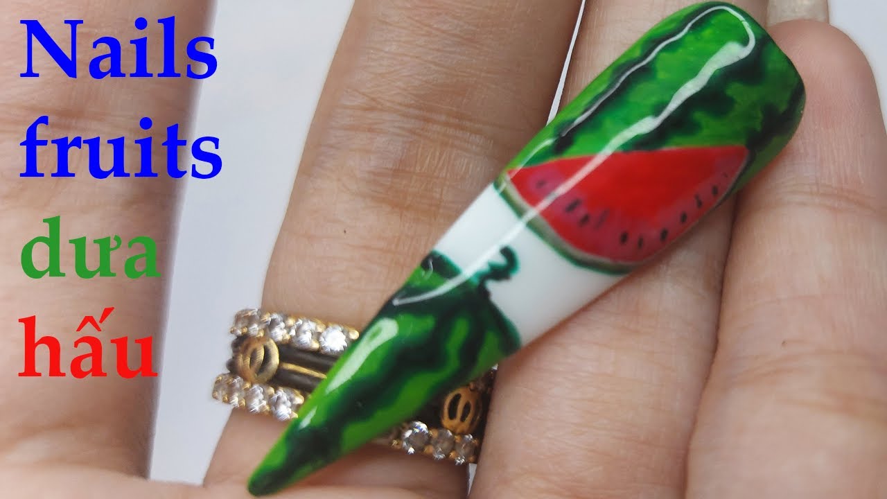 Châu Pha (Chou Fa) – Nails fruits – Dưa hấu