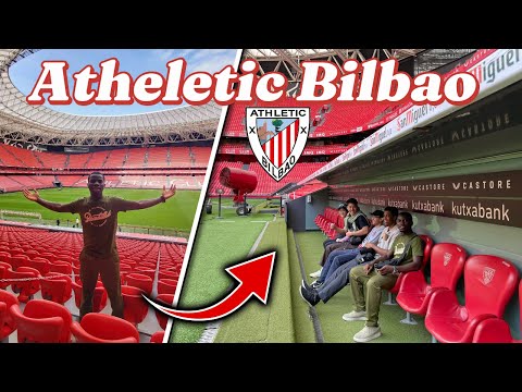 First Time in Athletic Bilbao Stadium - Full Tour!