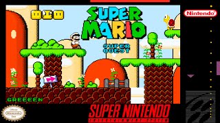 Super Mario Super Quest - SMW Romhack [SNES] (Demo)