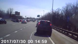 Mile 159 Parkway South 3/21/17 about 3:40 pm crash at 2:10 in video