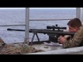 USMC Scout Snipers vs small boat (Barrett M107 ...