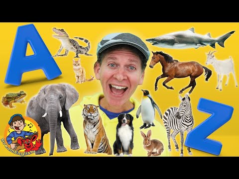 A to Z Animals with Matt | Learn 50 Wild Animals A to Z | Dream English Kids
