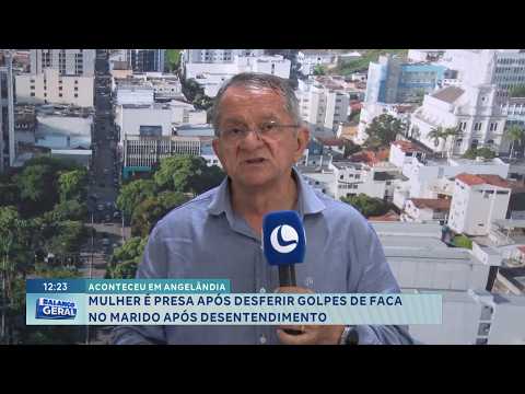 Em Angelândia: Mulher é presa após esfaquear o marido durante desentendimento.