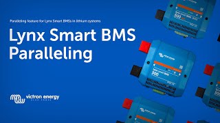 How to parallel multiple Lynx Smart BMSs for redundancy or expansion