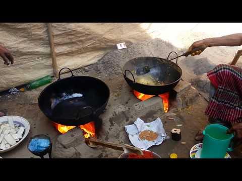 Traditional Bangladeshi Village food cooking most tasty curry gram bangla ranna recipe mud stove