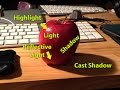 Light, Shadow, Cast Shadow, Reflective Light - Art EDU