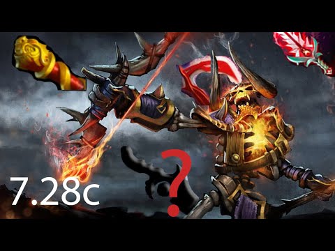 Dota 2 Powerful Clinkz diffusal blade build [7.28c]