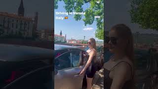 Driving in Verona ? #shorts #fashion #tiktok