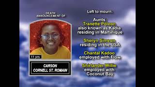 Carson Cornell St. Romain ~ Long Obituary