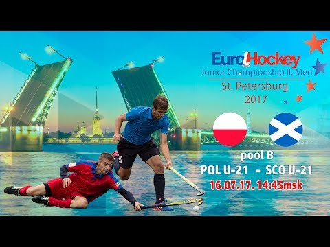 16.07.2017. EuroHockey JCII 2017. Poland U-21 - Scotland U-21
