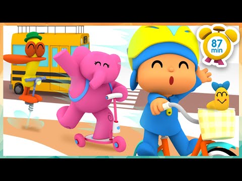 🚌  POCOYO DEUTSCH - Transportmittel [ 87 minuten ] | CARTOONS und SERIEN für KINDER