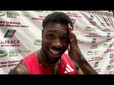 Noah Lyles wird im 300-Meter-Lauf in Boston überholt, wird bei den US-Hallenmeisterschaften über ...
