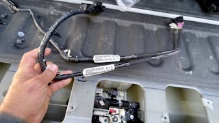 INSTALL! RAM BACK UP CAM SCREEN FIX! New tailgate harness