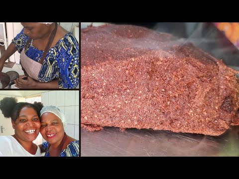 My African Mum makes the most delicious Vegan Meatloaf| Terrestrial Orchid tubers (Chikanda)