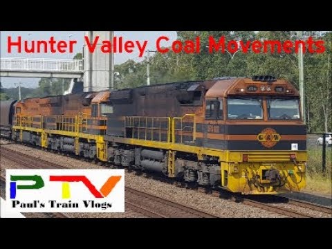 Paul's Train Vlog 420: Hunter Valley Coal Movements