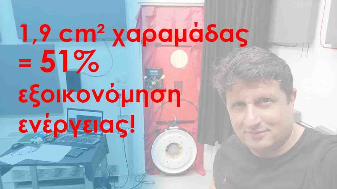 Πώς εξοικονομώ 51% ενέργειας σφραγίζοντας μια χαραμάδα 1,9 cm²