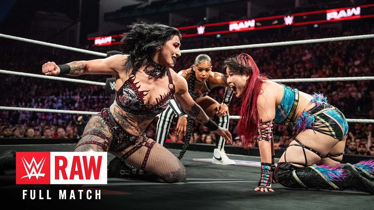 FULL MATCH: IYO SKY vs. Rhea Ripley | Women’s World Title Match: Raw, March 31, 2025