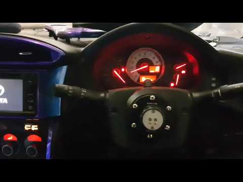 GT86 1UZ supercharged V8 first startup