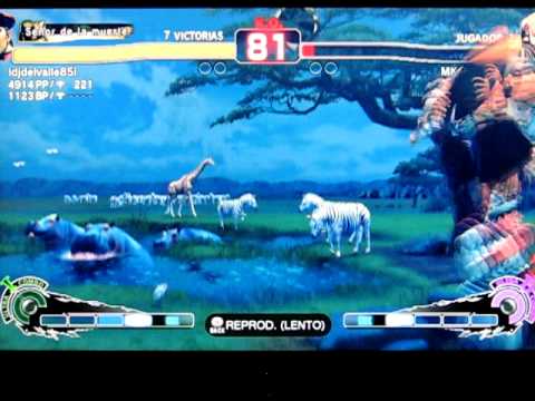 ssf4ae 2012 djdelvalle85(bison) vs MKaio kickgamer(gouken)