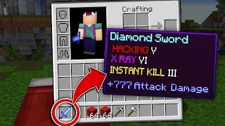 TOP SECRET MINECRAFT ENCHANTMENT!