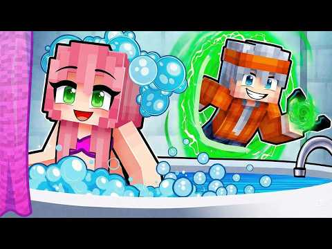 แอบใช้ประตูมิติเพื่อแอบดูแฟน มายคราฟ หมู่บ้านสยองขวัญ