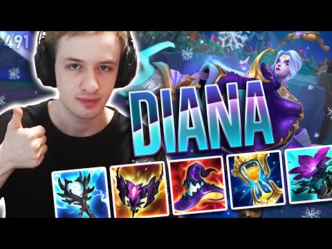 I WENT INTO THE DEPTHS OF DIAMOND TO TRY OUT DIANA MID 😈