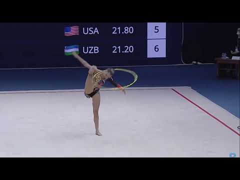 Arina AVERINA (RUS) Hoop EF - World Cup Tashkent 2021