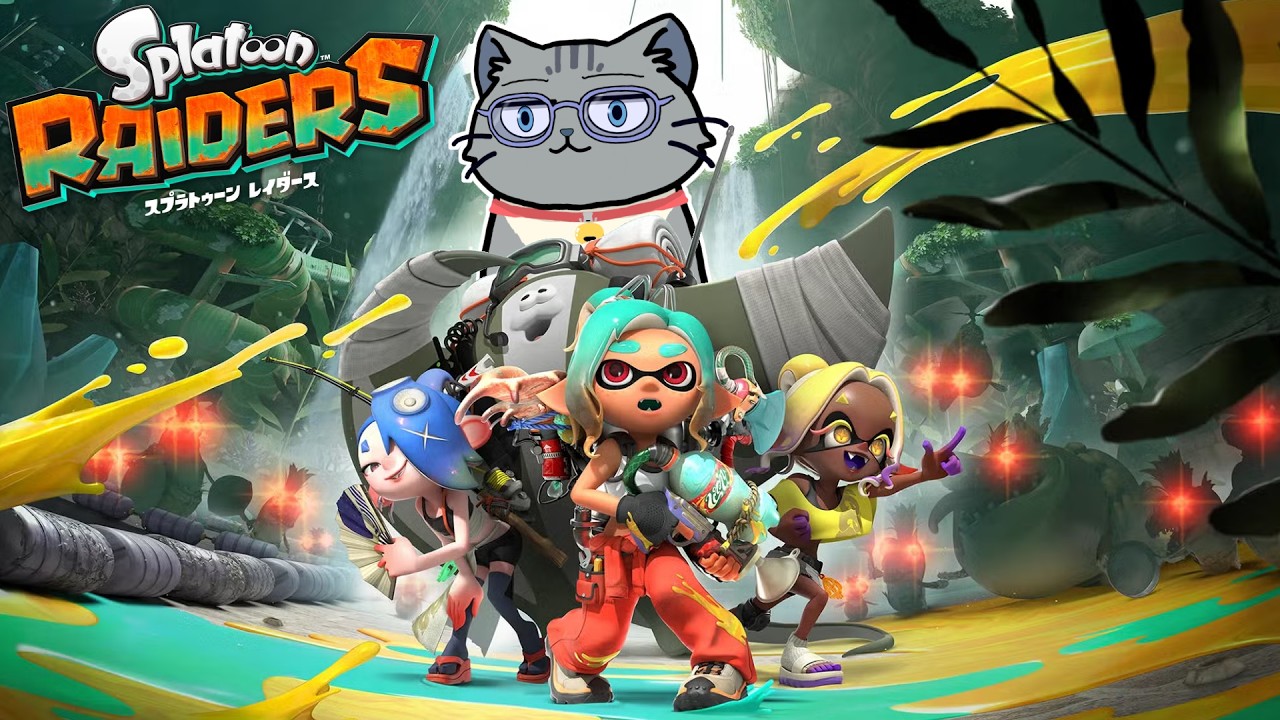 【SplatoonRAIDERS】おしゃべりネコVtuberが行く！上げてけレベル！集めろ素材！【実況プレイ＃03】
