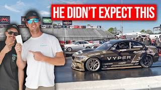 Drag Racing A Pro Drift Car With Cleetus Mcfarland!