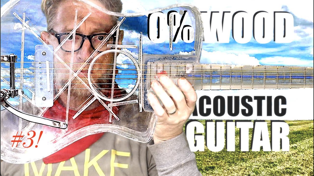 No Wood Acoustic Guitar! - YouTube
