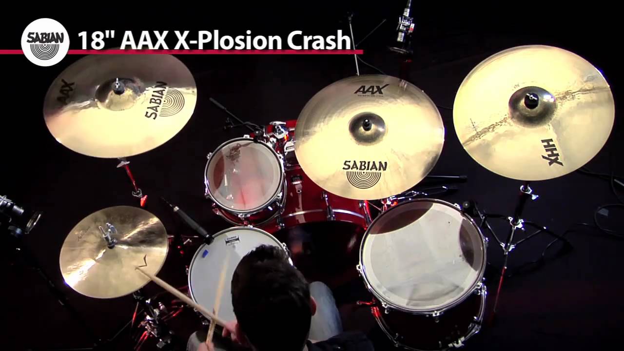 Sabian Aax 18" Xplosion Crash Brilliant (21887XB)