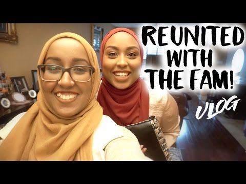 Reunited With The FAM, Hijab Shopping & Going Vegan?! | Aysha's Weekend Vlog