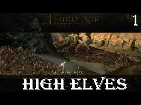 Let's Play - Medieval 2: Total War - The Third Age Gameplay - High Elves - Campaign Ep.1