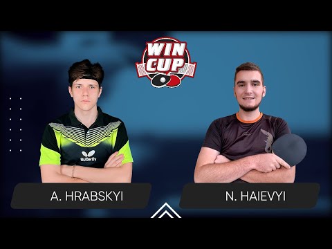 00:15 Andrii Hrabskyi - Nazarii Haievyi  West 6 WIN CUP 22.12.2023 | TABLE TENNIS WINCUP