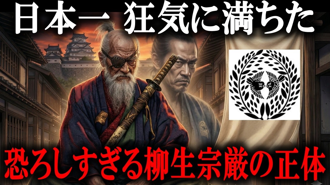 本当に実在した最恐の剣術一族・柳生宗厳の狂気じみた強さと異常すぎる正体