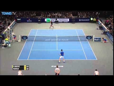 2015 BNP Paribas Masters Paris Final   Murray unforced during the rally 1 set