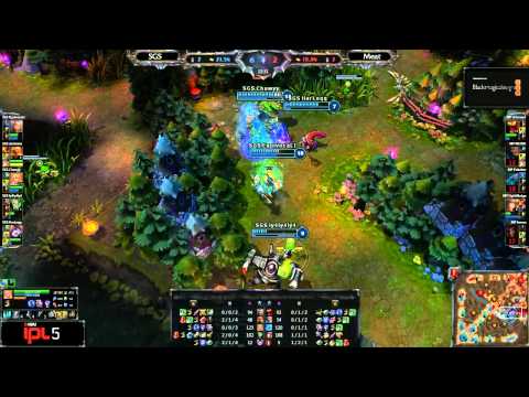 Meat Playground v Singapore Sentinels - IPL 5