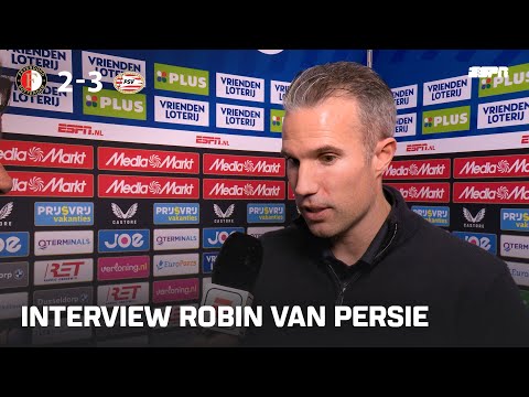 Robin van Persie: "Kampioen worden is nog steeds ons doel" 🏆 | Interview