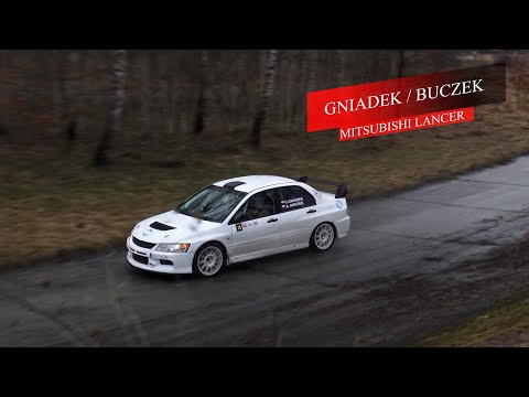 Zimowy Sprint Tychy 2023 - Gniadek / Buczek - Mitsubishi Lancer
