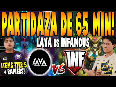 LAVA vs INFAMOUS [BO3] - Partidaza de 65 Minutos! "Items Tier 5" - DPC SA TOUR 2 SPRING 2022 DOTA 2