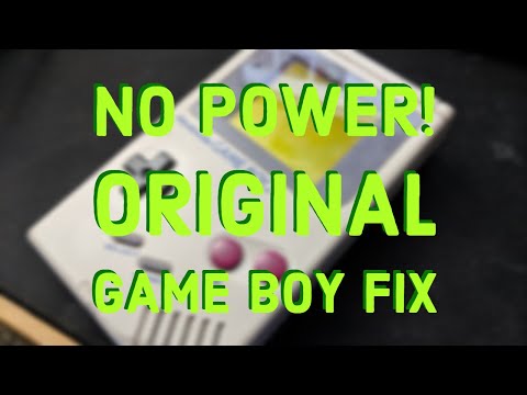 Original Game Boy | No Power Fixed!