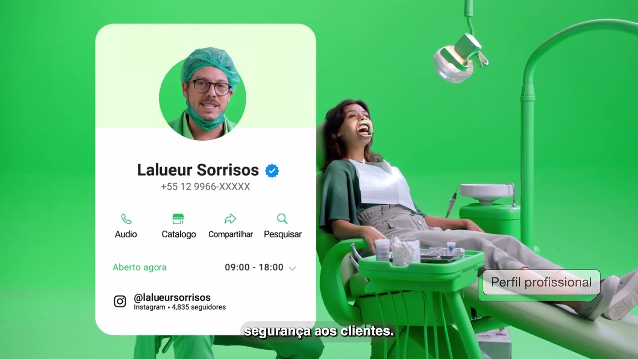 O WhatsApp é muito mais negócio.