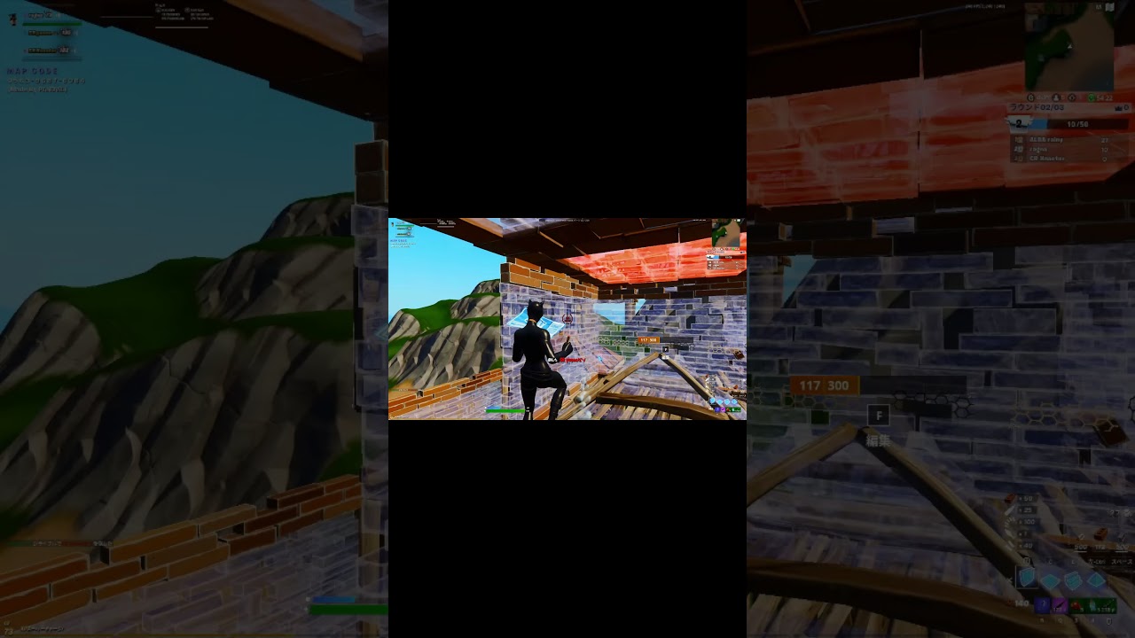 CRのくじゃくとゆせあを1v2で瞬殺してみた！　#Shorts