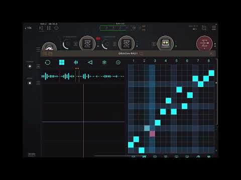 Let it snow, let it snow … ☮️❄️🎶✌️😊 Yay! #Zeeon, #GlitchCore and #SugarBytesDrumComputer!