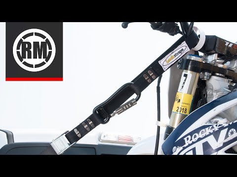 Lockstraps Carabiner Locking Buckle Tie Downs w/Soft Loops