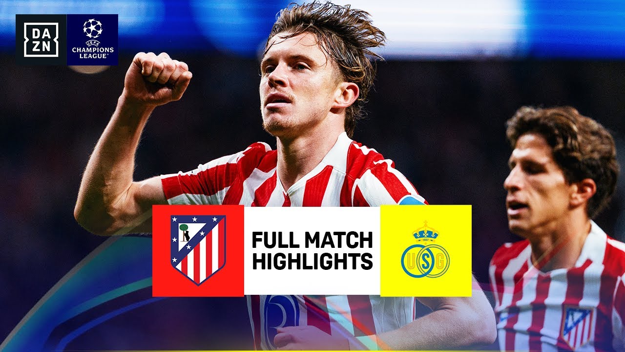 Atletico Madrid vs Union Saint-Gilloise | UEFA Champions League Highlights | Matchday 4 | 2025-2026